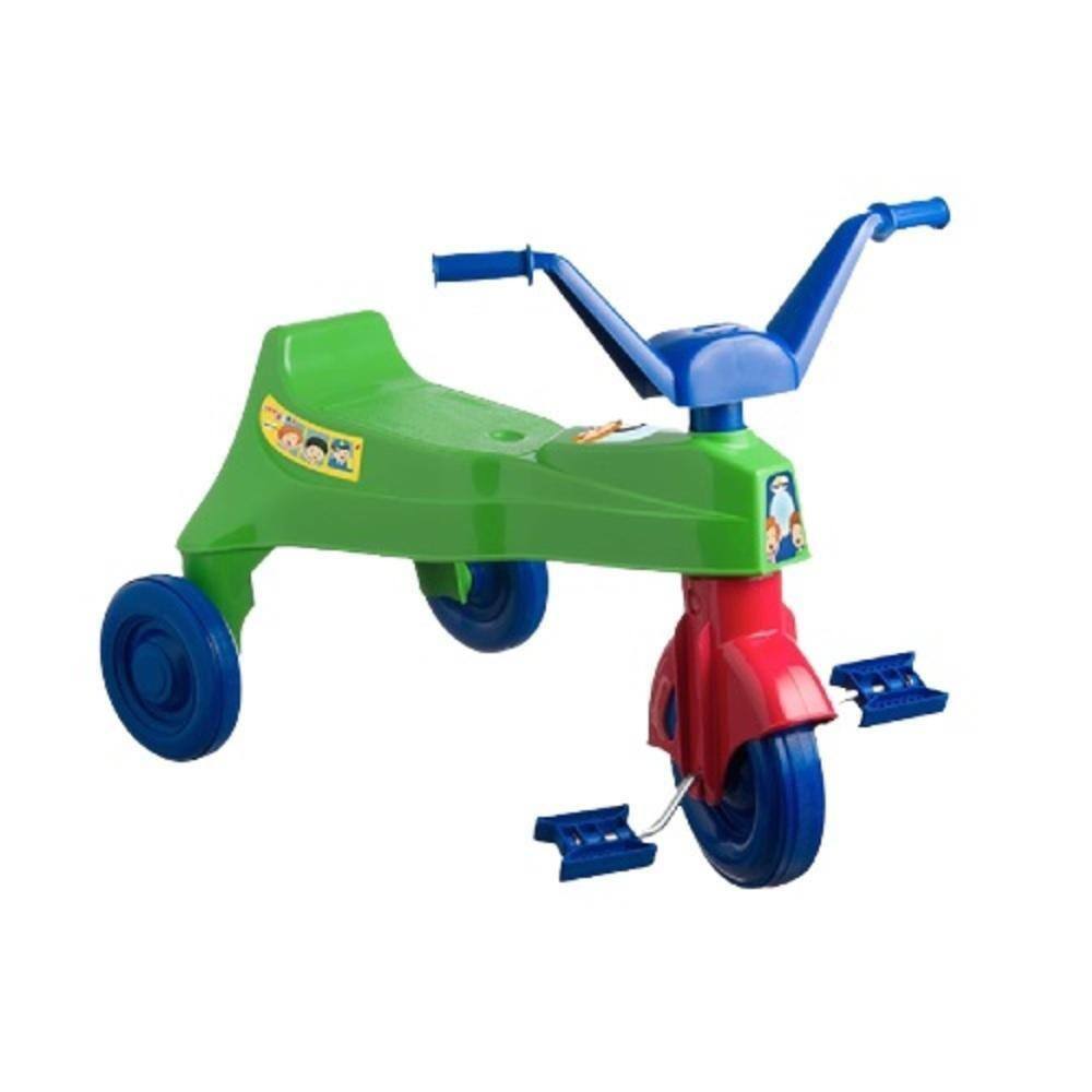 Triciclo Velocita Verde E Azul Motoca Infantil Tico Velotrol