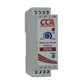 Relé para Controle de Nível RSNI 220Vca - Inferior(Esvaziamento) - 3 Eletrodos