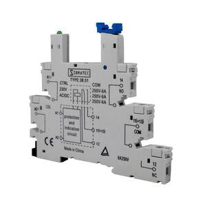 Base para Relé Acoplador Modelo Slim 38.51 (Somente a Base) 220 Vca
