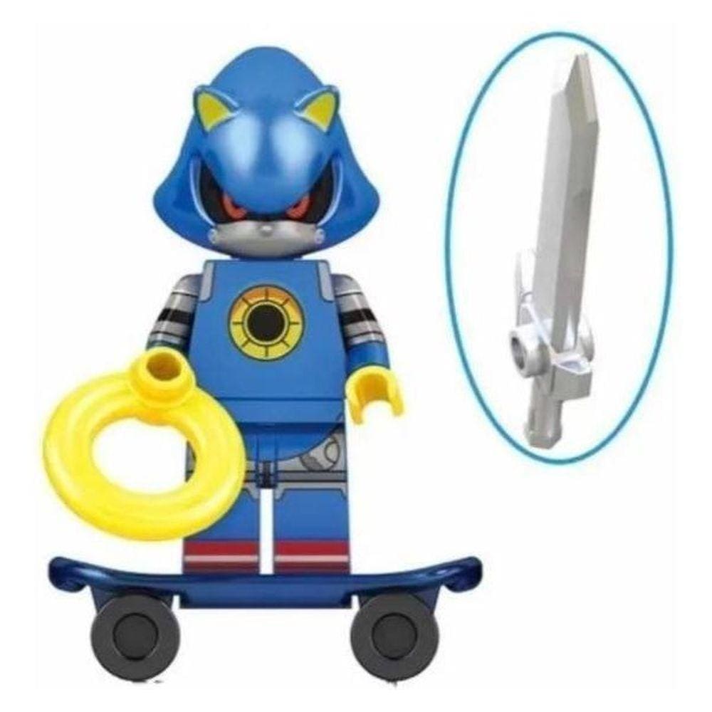 Mundo Kids - BONECO SONIC - METAL SONIC Boneco Sonic The Hedgehog