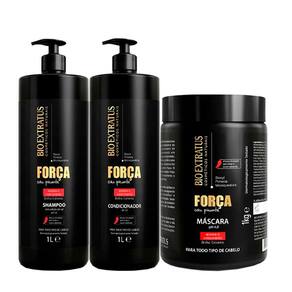 Kit Bio Extratus Força Com Pimenta - 3 Produtos