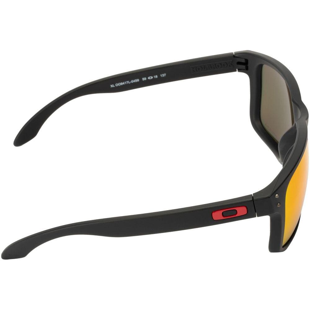 Óculos de Sol Oakley Holbrook XL Matte Black Warm Grey Prizm - Unissex em  Promoção