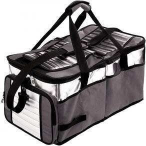 Bolsa Térmica Ice Cooler com Divisória 48 litros Azul Mor
