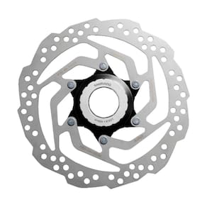Disco Rotor SM RT10 160mm Estriado Center Lock em Aço Shimano Tourney TX800