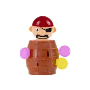 Barril Pula Pirata Brinquedo Novo Na Caixa - Jogo Infantil