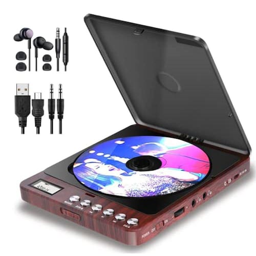 Cd Player compacto Walkman Cd Player Black Friday