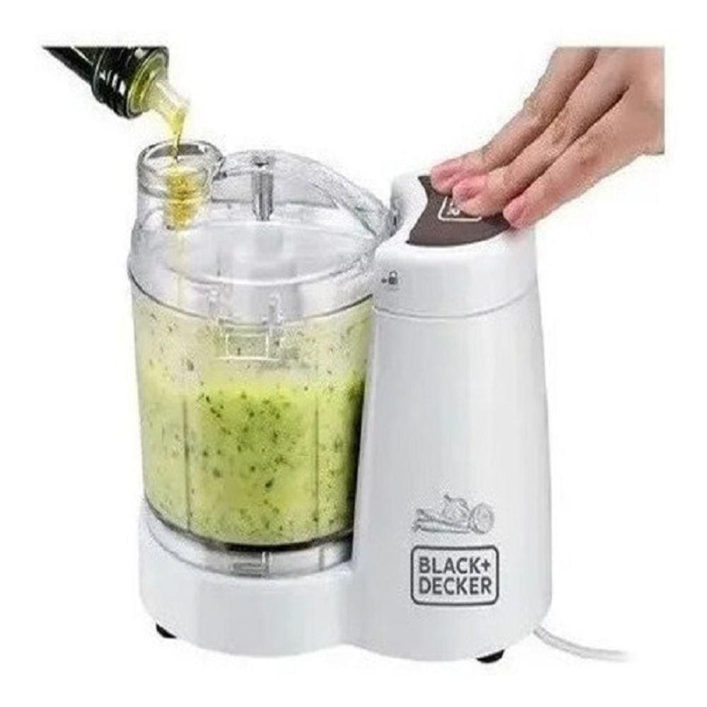 Miniprocessador Black+deck Mp120 127v - Entrada Para Óleo