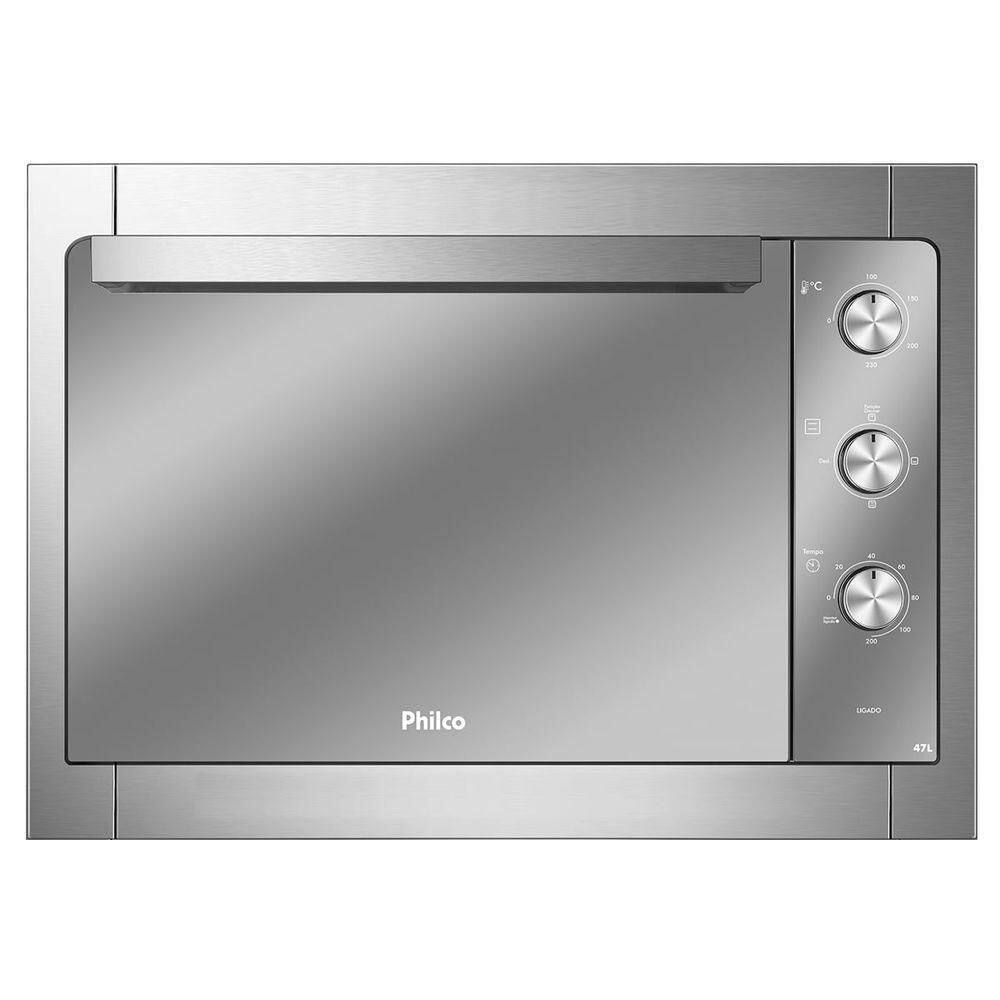 Forno 47l de Embutir Philco Inox - Elétrico - 110v - Pfe47e