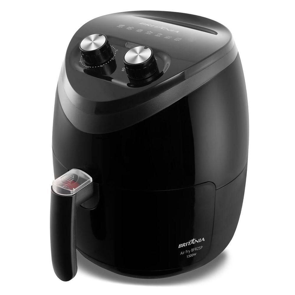 Fritadeira Air Fry Britânia Bfr25P Air Flow 3,5L 1500W 127V - 110V