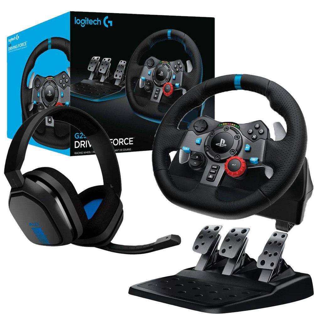 Volante Logitech G920 Driving Force XBOX e PC - Videogames