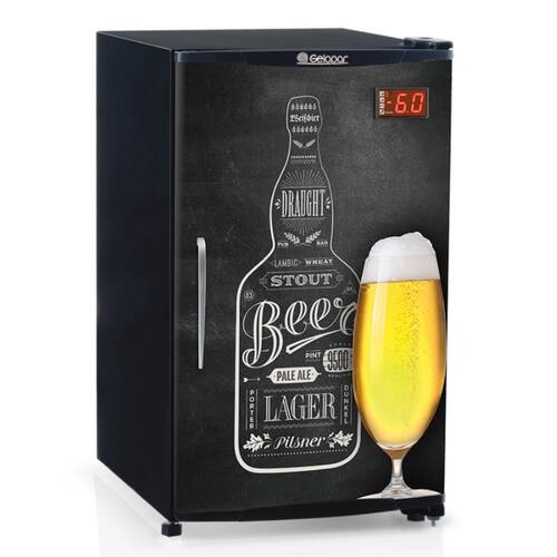 Menor preço em Cervejeira Porta com Adesivo 120L Profissional Gelopar 220V Preto