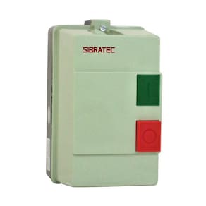 Chave para Partida Direta de Motor Modelo QCX2-2510 - Bobina em 380Vca - 10CV Trifásico