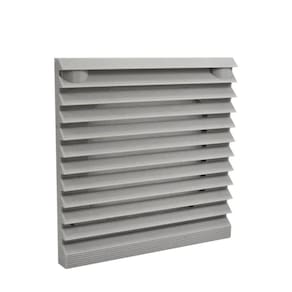 Veneziana em ABS com Filtro para Ventilador Veneziana para 15x15Cm