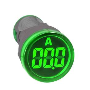 Amperímetro Digital AD22 de 0-100A - Alimentação 60~380Vca Verde