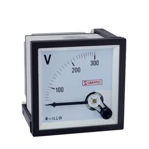 Voltímetro Analógico 96x96mm Modelo Até 300Vca