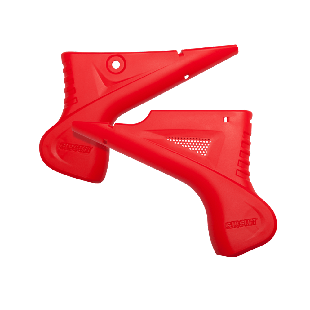 Protetor De Chassi Crf Vermelho Fluor