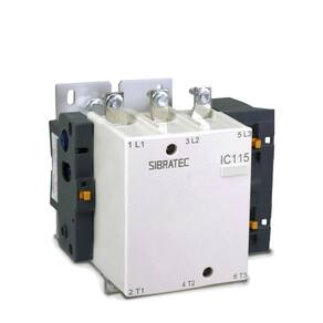 Contator Tripolar - Com Bobina de Alimentação em 220Vca IC 115A. em 220Vca