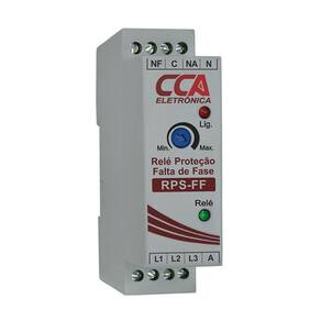 Relé Falta de Fase Trifásico RPS-FF 220V - Com ou Sem Neutro
