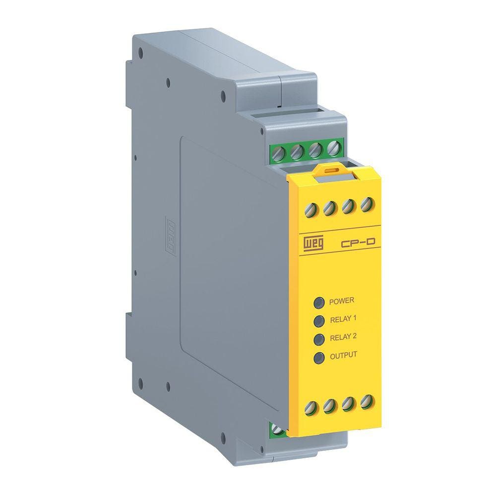 Relé de Segurança Parada de Emergência CP-D301 24Vca/Vcc - Com Certificação Weg