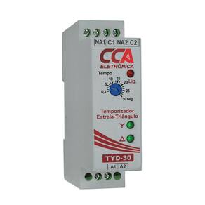 Temporizador Analógico Modelo Estrela / Triângulo com Ajuste 0~30 Segundos 220 Vca