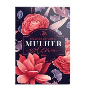 Biblia De Estudo Da Mulher NVI Plena Big Flower