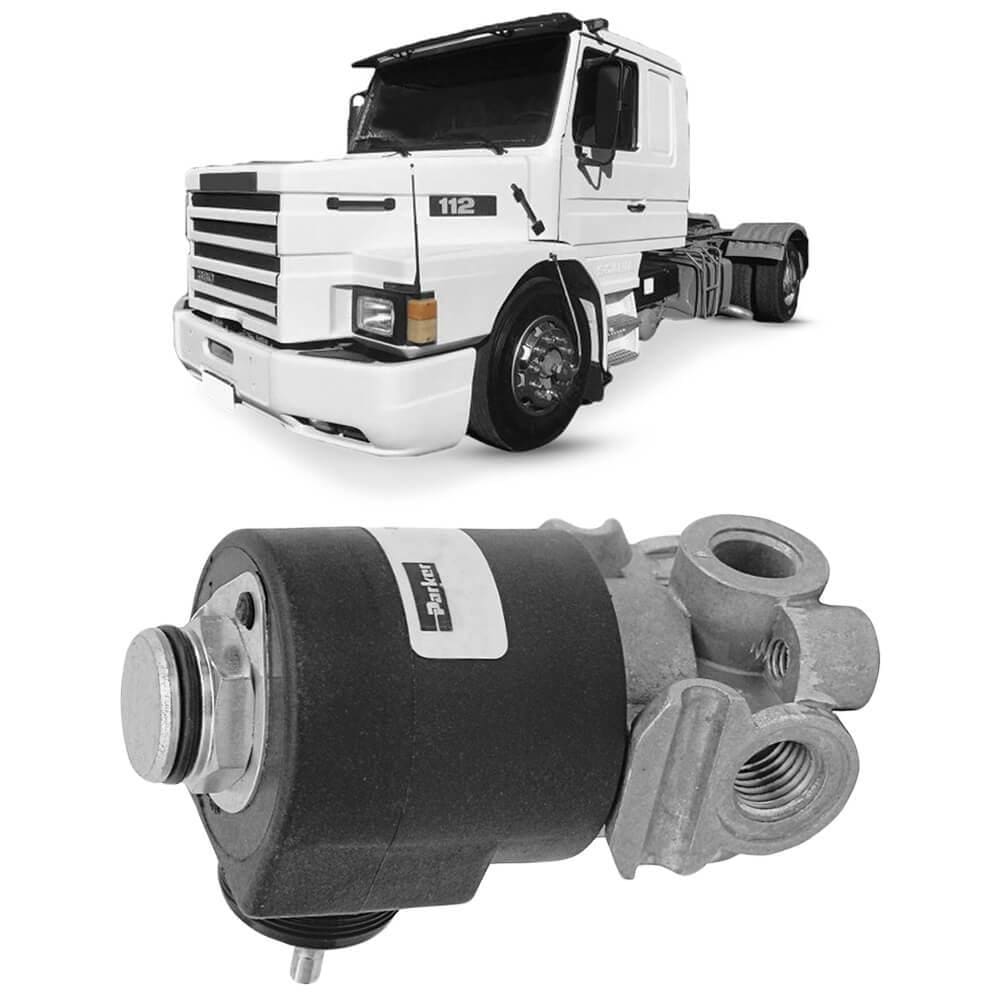 Válvula Solenoide Diferencial T 112 24V Reduzida Parker