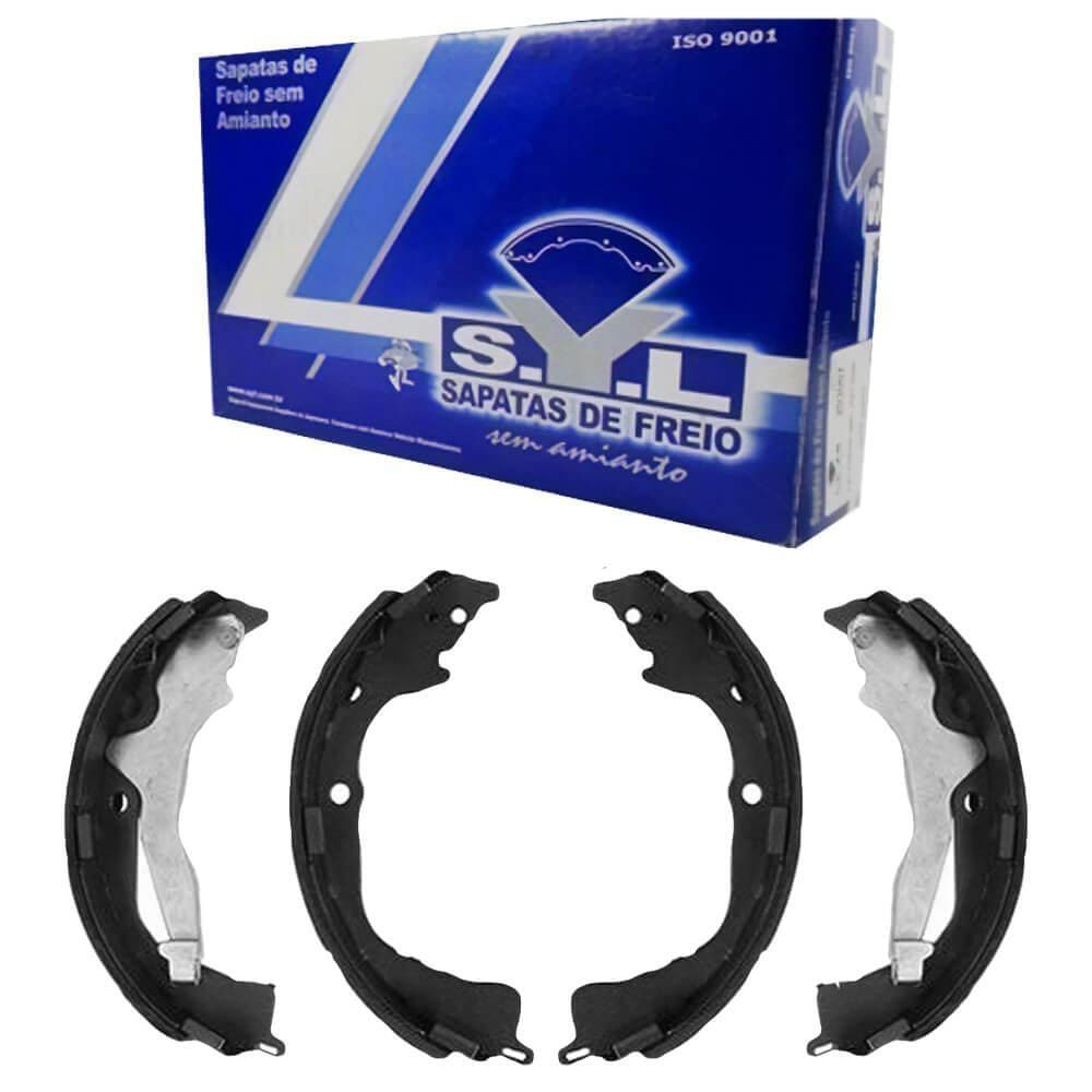 Sapata Lona Freio Amarok 2.0 16v 2010 A 2022 Traseira Syl