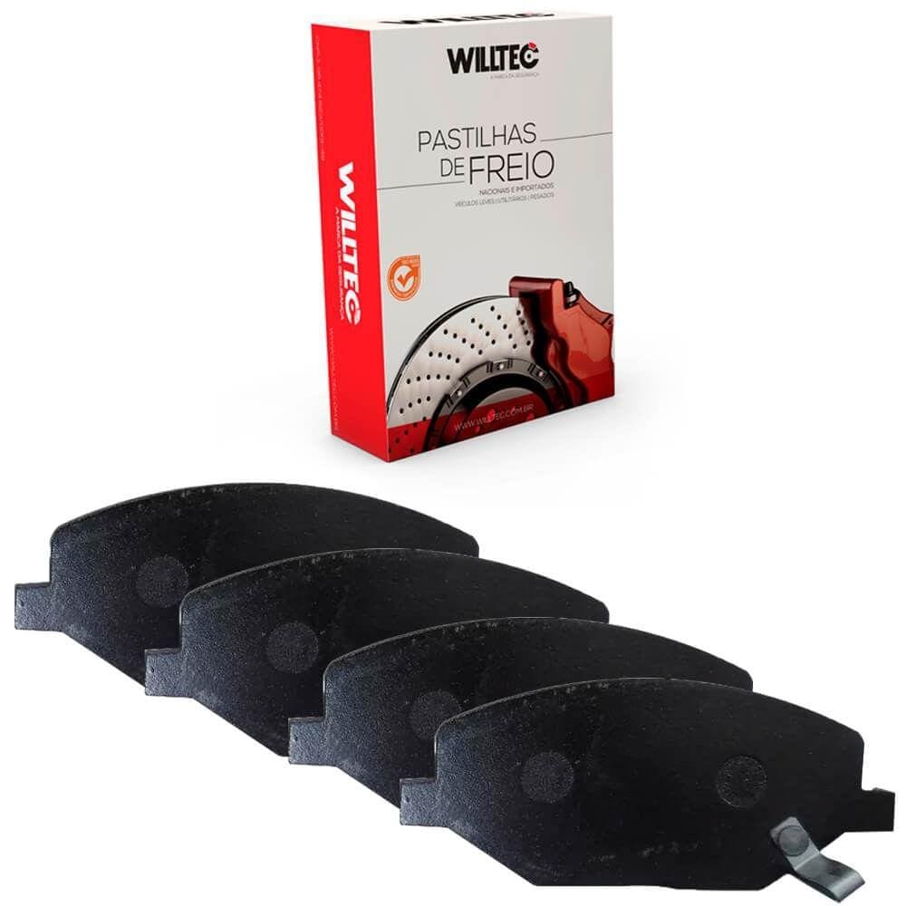 Kit Pastilha Freio Dodge Journey 2.7 2008 A 2011 Diant
