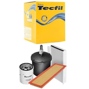 Kit Troca De Filtros Ford Ka 1.0 1.6 Flex 2008 A 2014 Tecfil