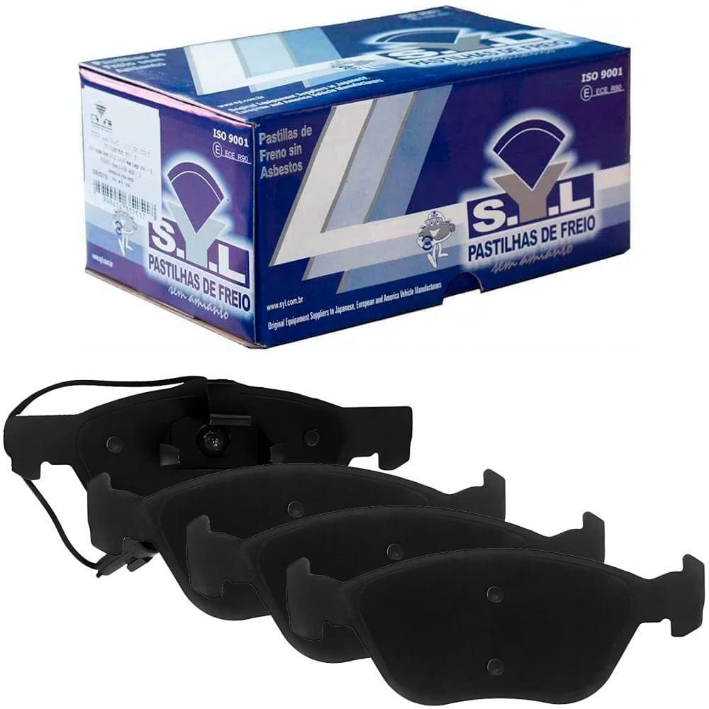 Kit Pastilha Freio Brava Marea 1.6 1.8 Dianteira Girling Syl