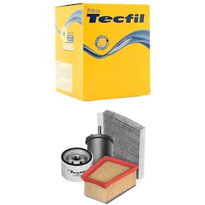 Kit Troca De Filtros Sandero 1.6 16v Flex 2007 A 2016 Tecfil