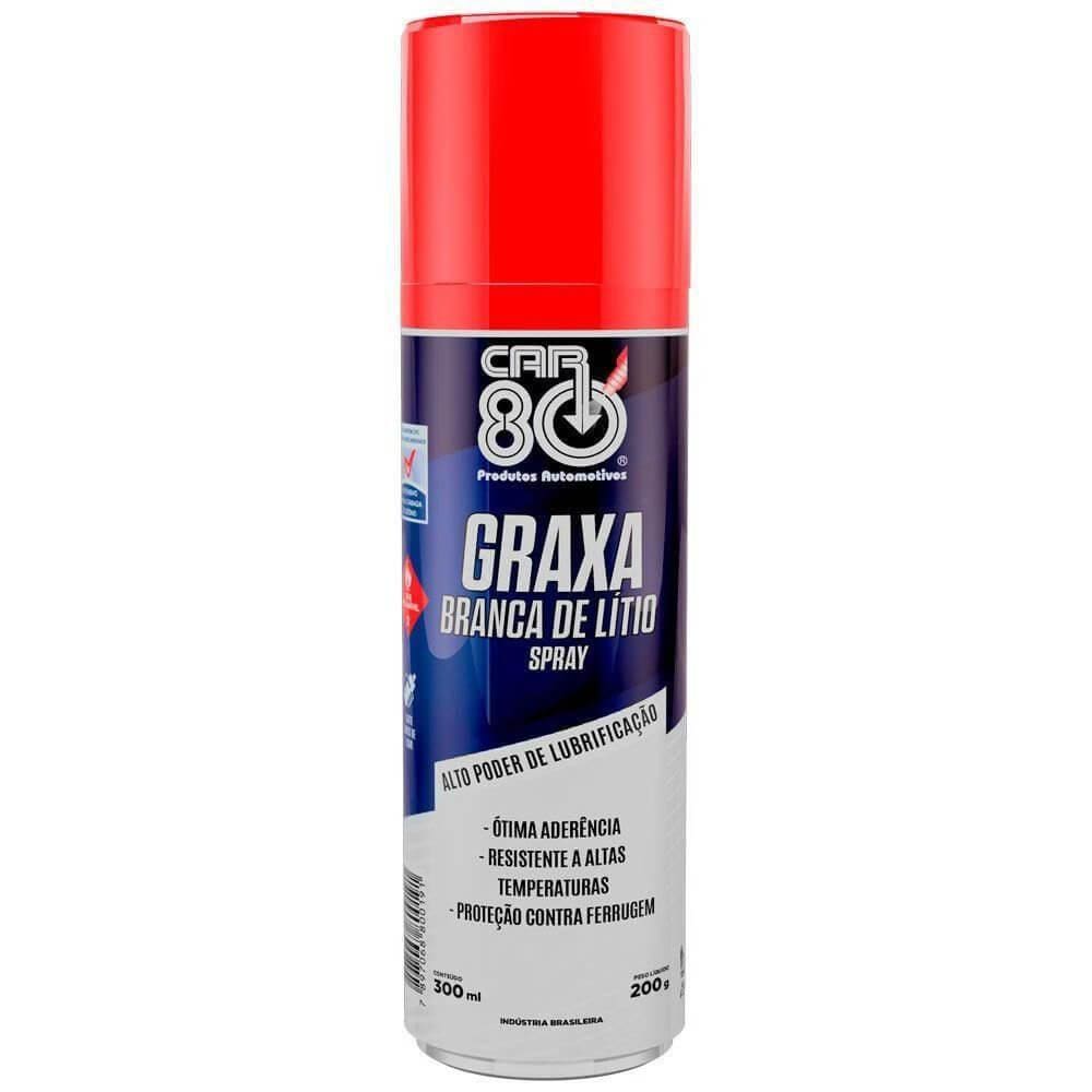 Graxa Spray Branca Car 80 Lítio 300ml Snap-on