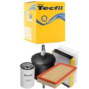 Kit Troca De Filtros Saveiro 1.6 1.8 Álcool Gasolina Tecfil