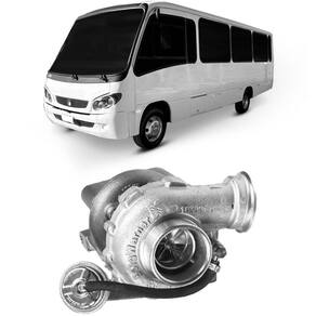 Turbina Motor MB Accelo 915 LO915 OM904LA 2000 a 2005