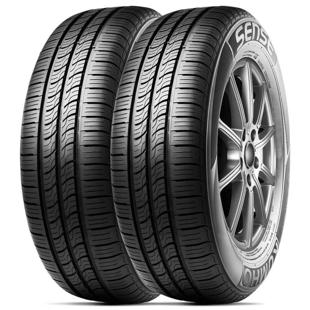 Kit 2 Pneu Kumho Aro 13 165/70r13 79t Sense Kr26