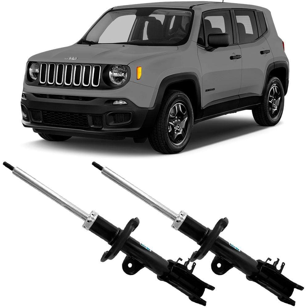 2 Amortecedor Jeep Renegade 4x4 2015 A 2020 Dianteiro Nakata