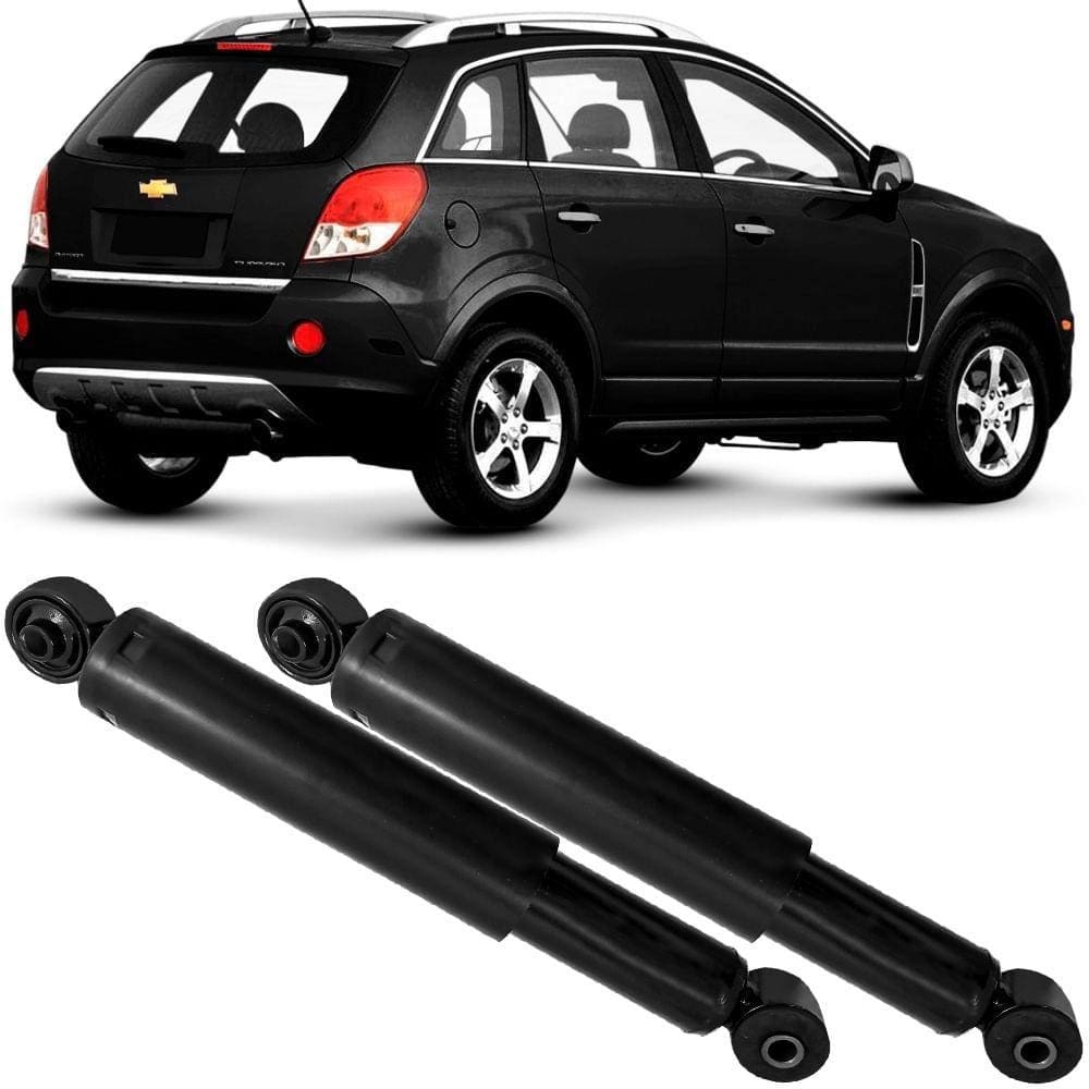 2 Amortecedor Chevrolet Captiva 2008 A 2016 Traseiro Nakata