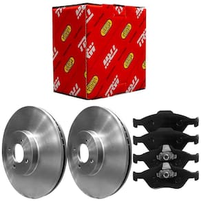 Kit Pastilha Disco Freio Ecosport 2.0 1.6 2003 A 2012