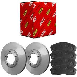 Kit Pastilha Disco Freio Hr 2007 A 2014 Dianteira Ventilado