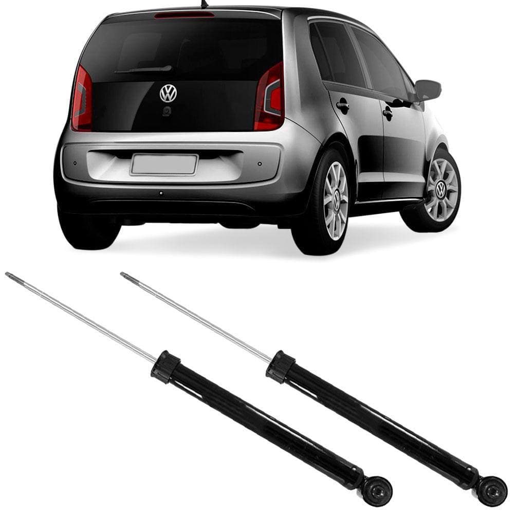 2 Amortecedor Volkswagen Up 2014 A 2020 Traseiro Nakata