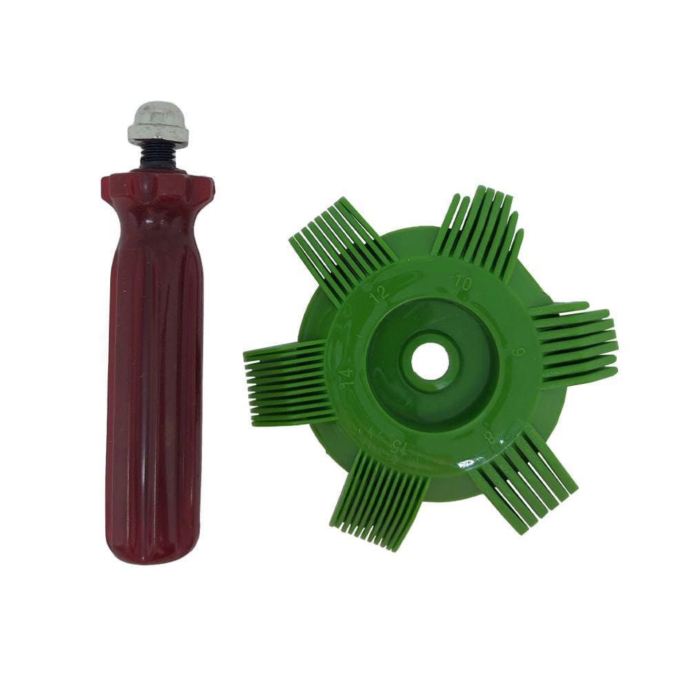 Pente de Aletas 6 Pontas JCM CT-351