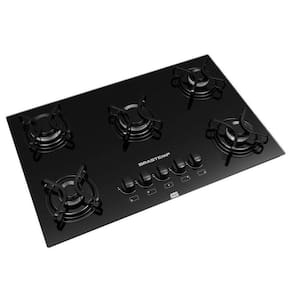 Cooktop Brastemp Ative 5 Bocas Acendimento Super Automático Bdd75 Preto Bvolt