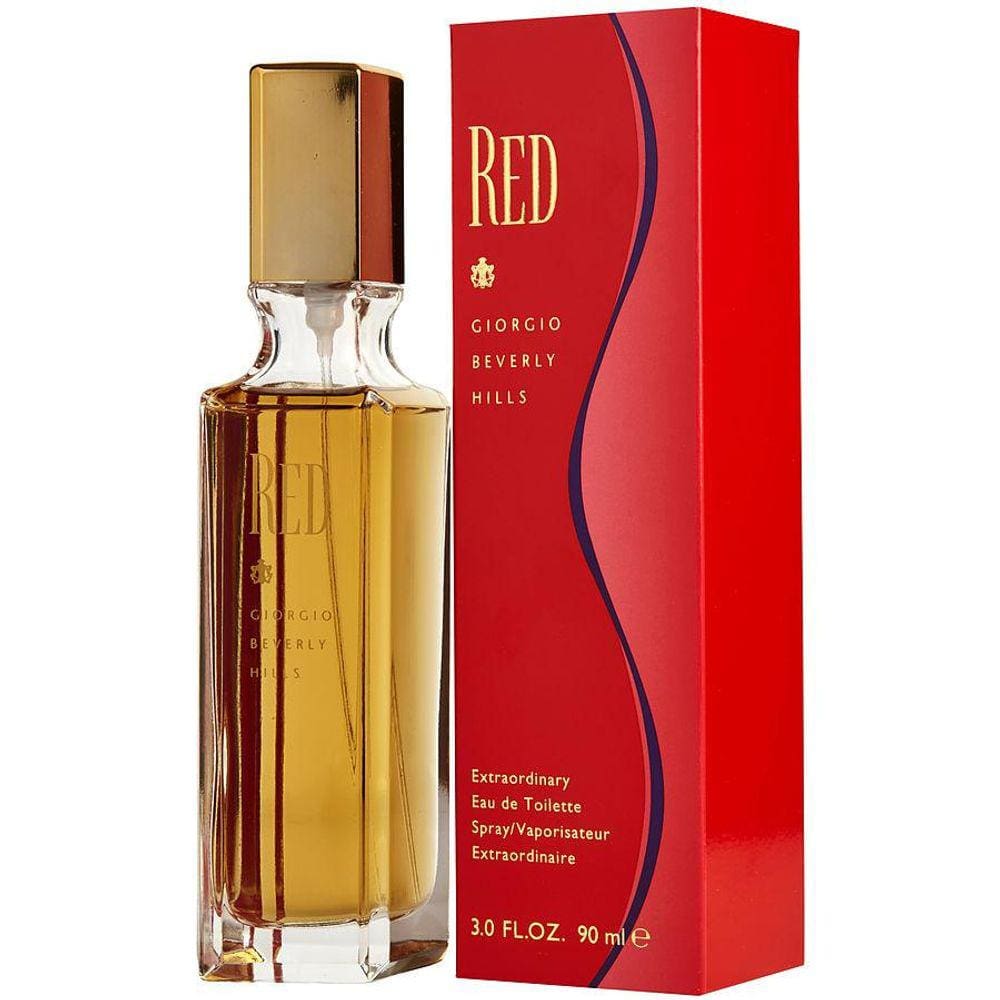 Perfume Feminino Red Giorgio Beverly Hills Eau De Toilette Spray 90 Ml