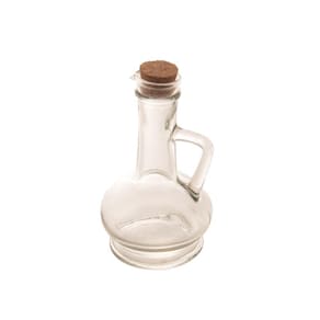 Galheteiro de Vidro 230ml Com Tampa de Rolha Lyor