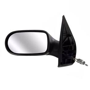 Retrovisor Palio Economy 2011 a 2013 2 Portas Preto Com Controle CarolCar