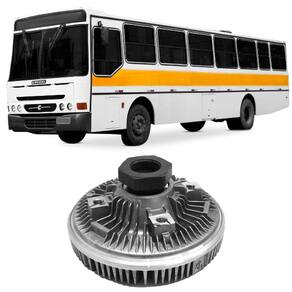 Embreagem Viscosa Cargo 1217 1215 1317 Cummins Borgwarner