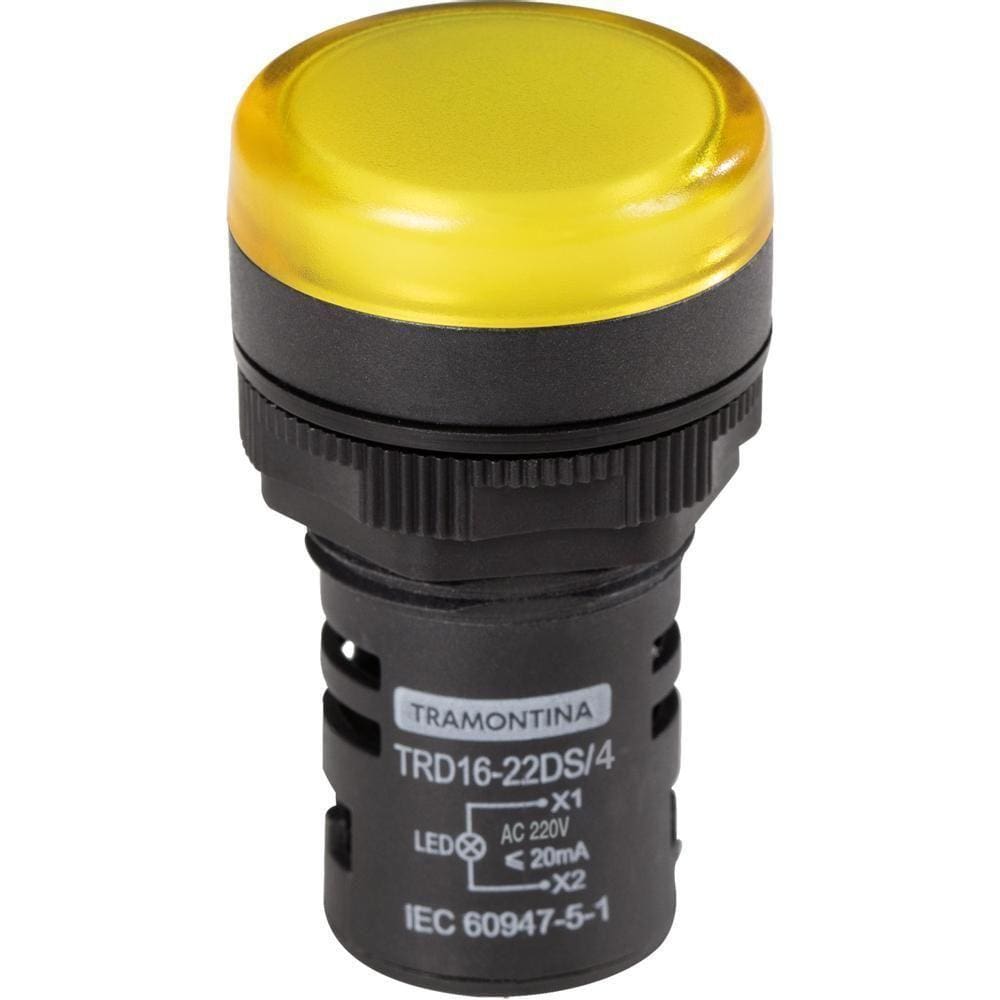 Sinalizador Tramontina Trd16-22Ds/4 220 V Amarelo