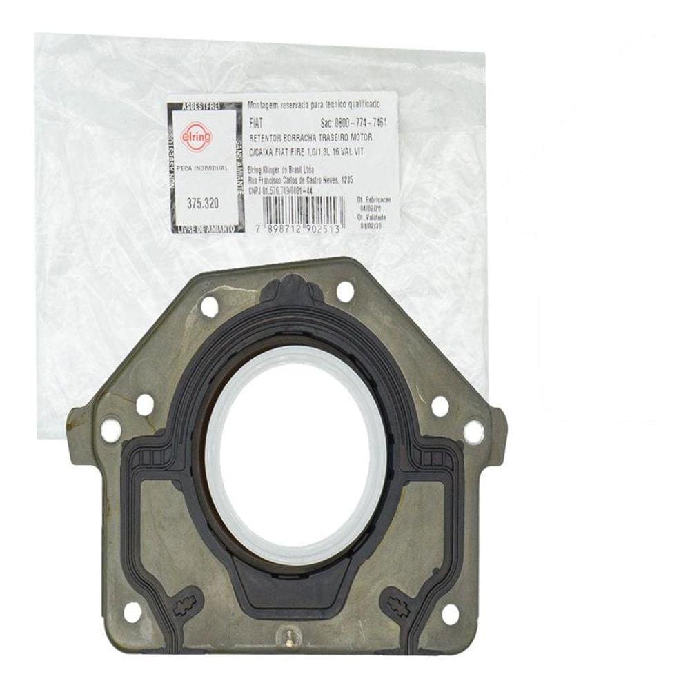 Retentor Traseiro Volate Fiat Siena Palio Punto Strada Doblo 1.0 1.3 16V 1.4 8V Fire
