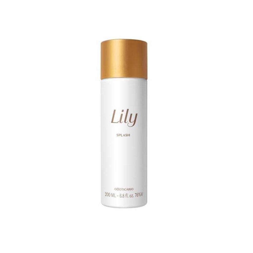 Splash Desodorante Colônia Lily 200Ml