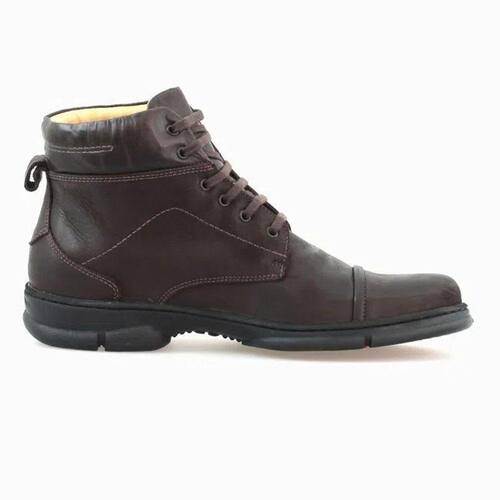 Bota Anatomic Gel 7896 C/Medio - Café Masculino Menor preço em Bota Anatomic Gel 7896 C/Medio - Café Masculino